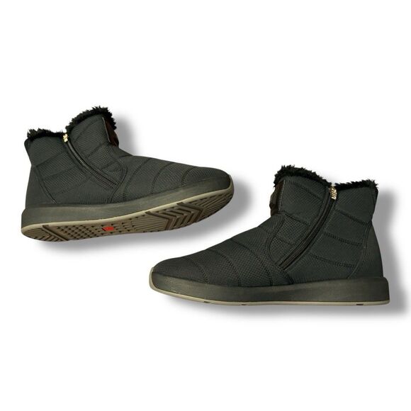 Volt Lava Heated Black Rechargeable Boot Slipper Indoor Outdoor Unisex M 12 W 11 - Picture 6 of 14